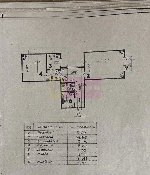 Apartament decomandat, cu 2 camere Lujerului, metrou